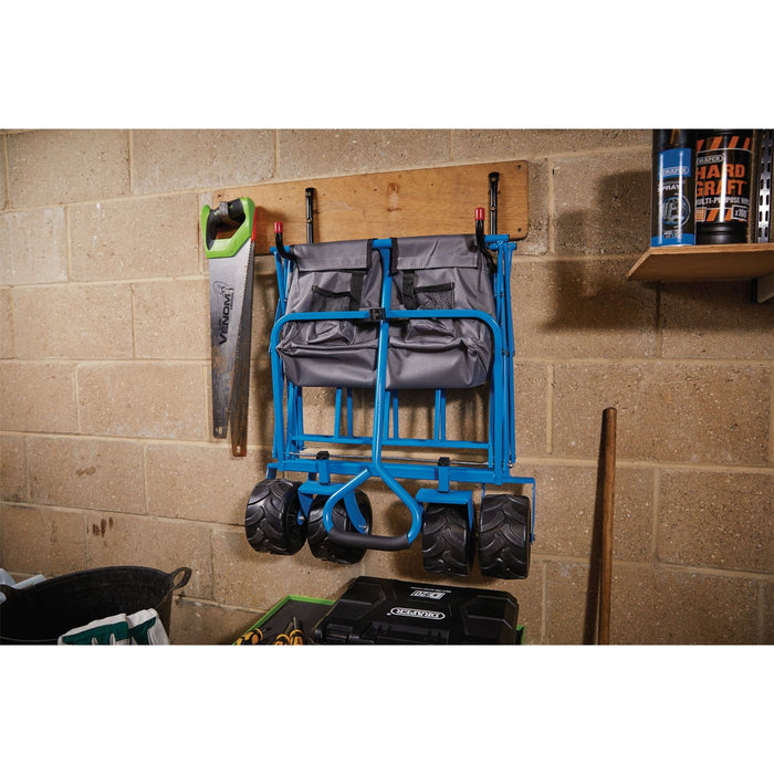 Draper Foldable Cart with Large Wheels, 80kg 03217 Draper - Dynamic Drive