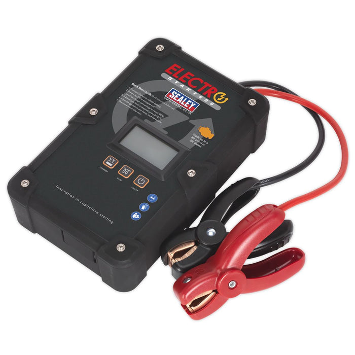 Sealey 800A 12V ElectroStart Batteryless Power Start Portable Car Jump Starter Sealey  - Dynamic Drive