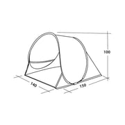 Easy Camp Oceanic Sun Shelter +50 UV Easy Camp - Dynamic Drive