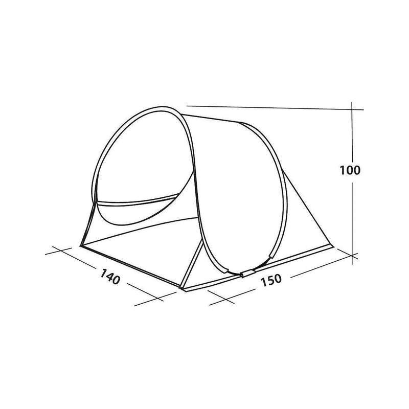 Easy Camp Oceanic Sun Shelter +50 UV Easy Camp - Dynamic Drive