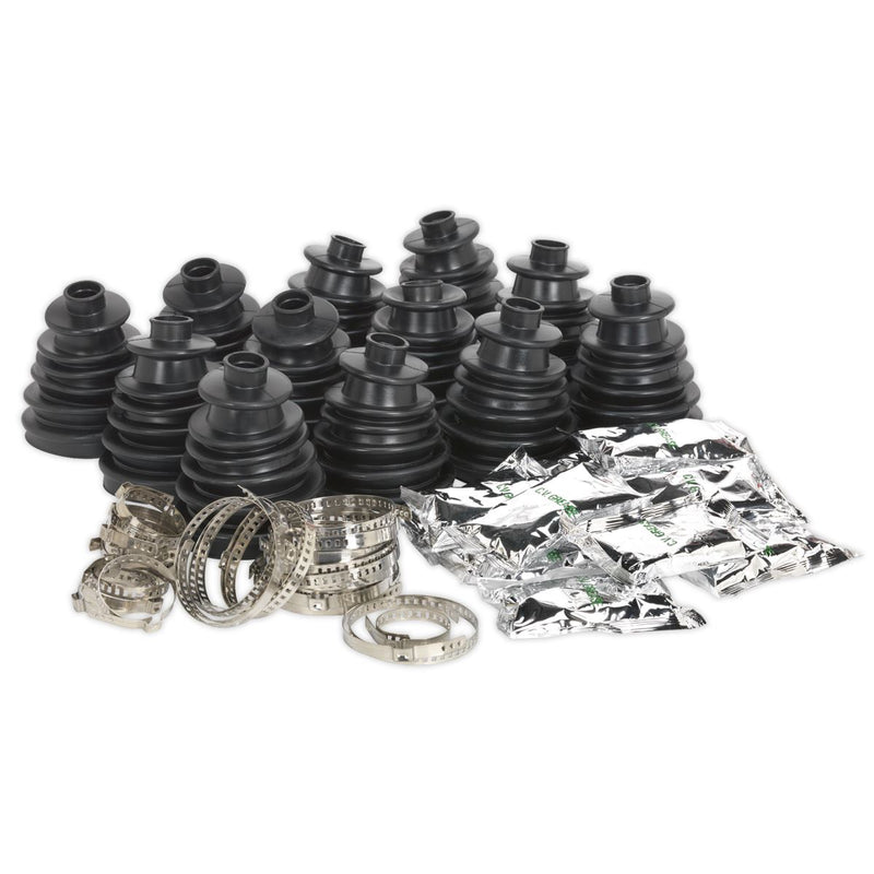Sealey Universal Stretch CVJ Boot 56-116mm (Pack of 12 x CV96) CV9612 Sealey  - Dynamic Drive