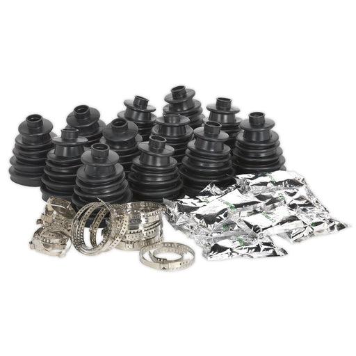 Sealey Universal Stretch CVJ Boot56-116mm (Pack of 12 x CV96) CV9612 Sealey - Dynamic Drive