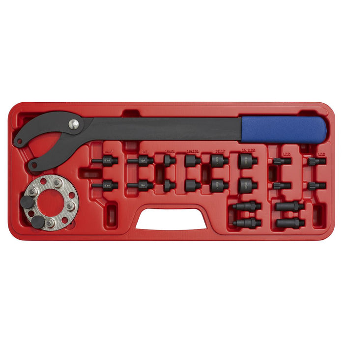 Sealey Pulley Holding/Turning Set 24pc VAG VS754 Sealey - Dynamic Drive