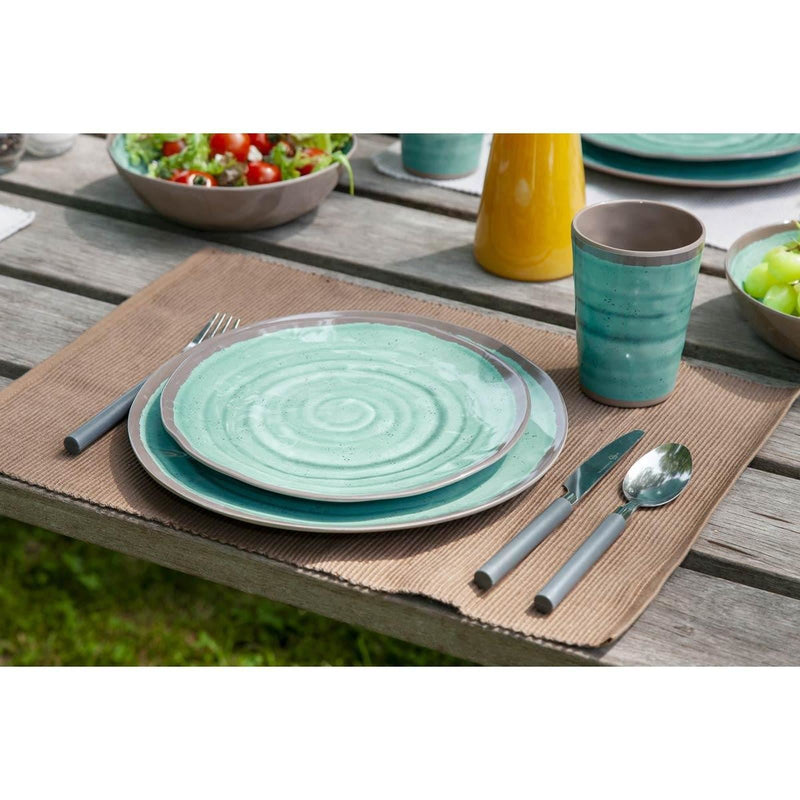 Bo-Camp Cup Halo Melamine 4 Pieces Aqua Bo-Camp - Dynamic Drive