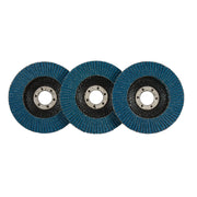 Draper Zirconium Oxide Flap Discs, 115 x 22.23mm, 40 Grit (Pack of 10) 84096 Draper - Dynamic Drive