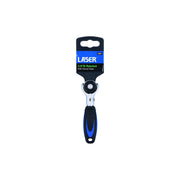 Laser Swivel Head Ratchet 1/4"D 3981 Laser - Dynamic Drive