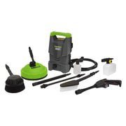 Sealey Pressure Washer 110bar with Snow Foam Sprayer Kit PW1601SNAKIT Sealey - Dynamic Drive