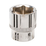 Silverline Socket 1/2" Drive 6pt Metric 28mm Silverline - Dynamic Drive