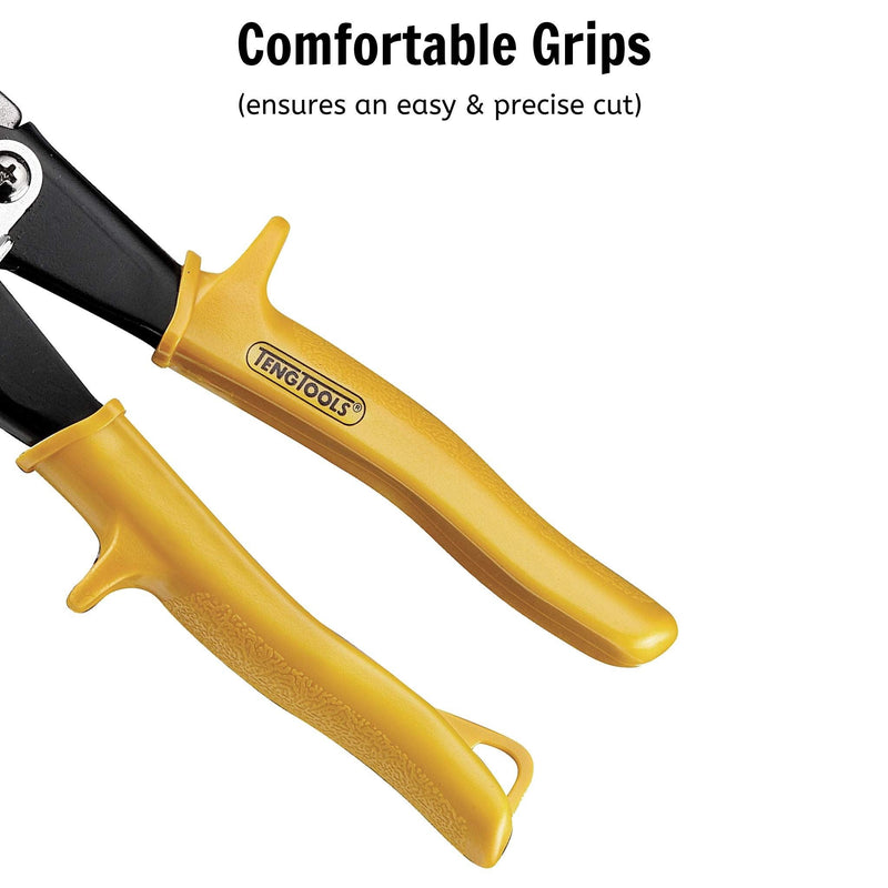 Teng Tools Tin Snip High Leverage Straight Teng Tools - Dynamic Drive