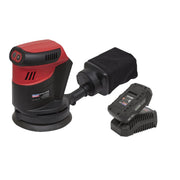 Sealey Cordless Orbital Palm Sander Kit125mm 20V 2Ah SV20 Series CP20VOSKIT1 Sealey - Dynamic Drive