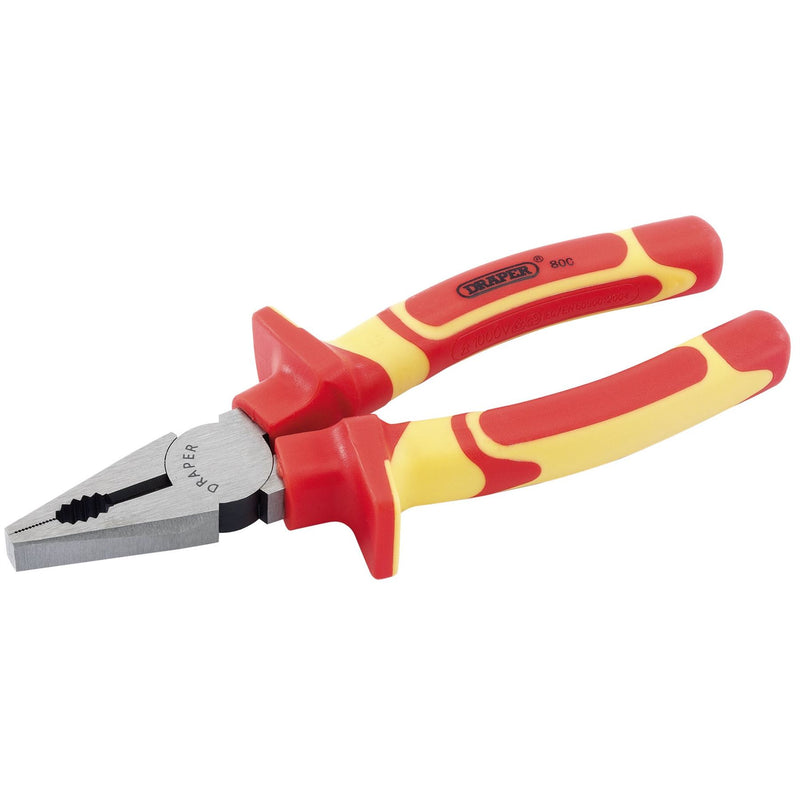 Draper VDE Combination Pliers, 180mm 50828 Draper - Dynamic Drive