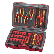 Teng Tools MECCA PRO TC-6 FOAM Electrician Tool Kit 36 Pieces Teng Tools - Dynamic Drive