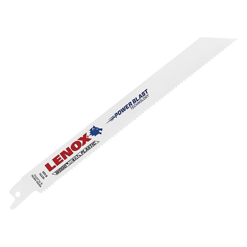 Lenox 20580-810R General Purpose Reciprocating Saw Blade 200mm 10 TPI (Pack 5) LENOX - Dynamic Drive