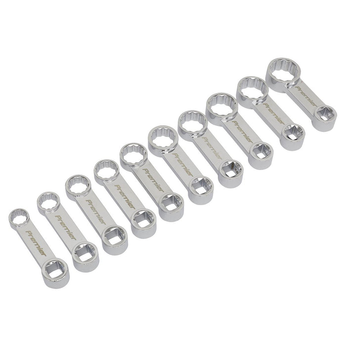 Sealey Torque Adaptor Spanner Set 10pc 3/8"Sq Drive Metric AK59895 Sealey - Dynamic Drive