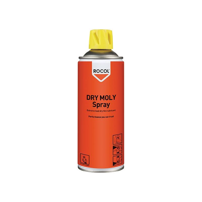 Rocol DRY MOLY Spray 400ml ROCOL - Dynamic Drive