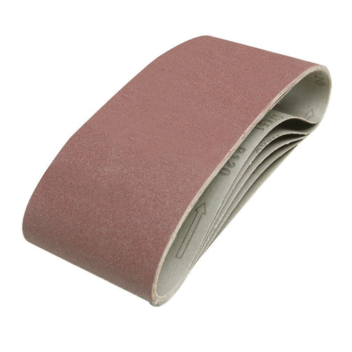 Silverline Sanding Belts 100 x 610mm 5pk 120 Grit Silverline - Dynamic Drive