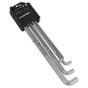 Sealey Premier 9pc Extra Long 90-230mm Stubby End Hex Allen Key Set 1.5-10mm Sealey  - Dynamic Drive