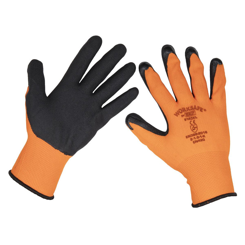 Worksafe Worksafe Foam Latex Gloves, X-Large - Pack of 120 Pairs 9140XL/B120 Worksafe - Dynamic Drive