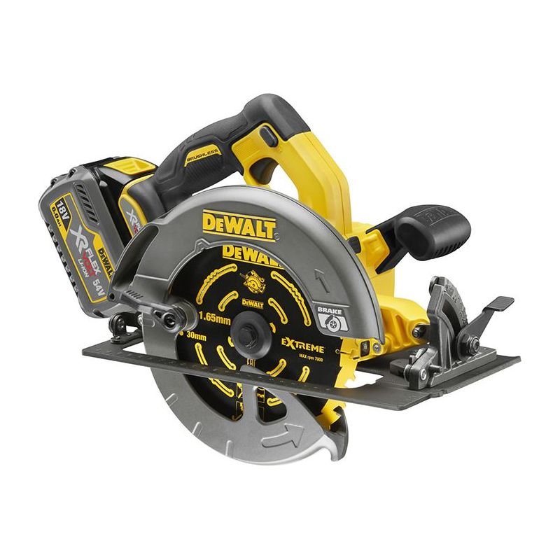 Dewalt Power Tools DCS575T2 FlexVolt XR Circular Saw 190mm 54V 2 x 2.0Ah Li-ion DeWALT Power Tools - Dynamic Drive