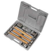 Sealey Panel Beating Set 7pc Drop-Forged Hickory Shafts CB507 Sealey - Dynamic Drive