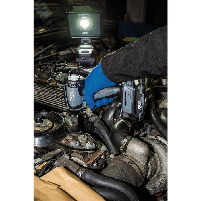 Draper XP20 20V Brushless Impact Wrench, 3/8" Sq. Dr., 250Nm (Sold Bare) 79896 Draper - Dynamic Drive