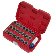 Sealey Locking Wheel Nut Key Set 21pc Audi SX218 Sealey - Dynamic Drive