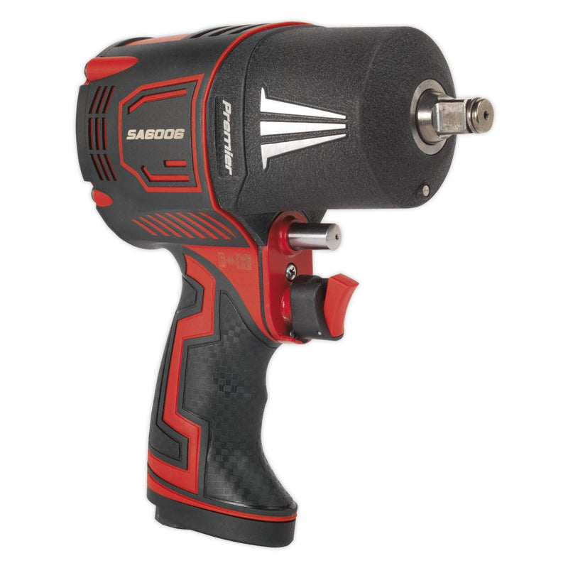 Sealey Composite Air Impact Wrench 1/2"Sq Drive Twin Hammer SA6006 Sealey - Dynamic Drive
