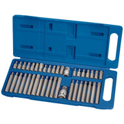 Draper TX-STAR Hex. & Spline Mechanic's Bit Set, 3/8, 1/2" Sq. Dr. (40 Piece) Draper - Dynamic Drive