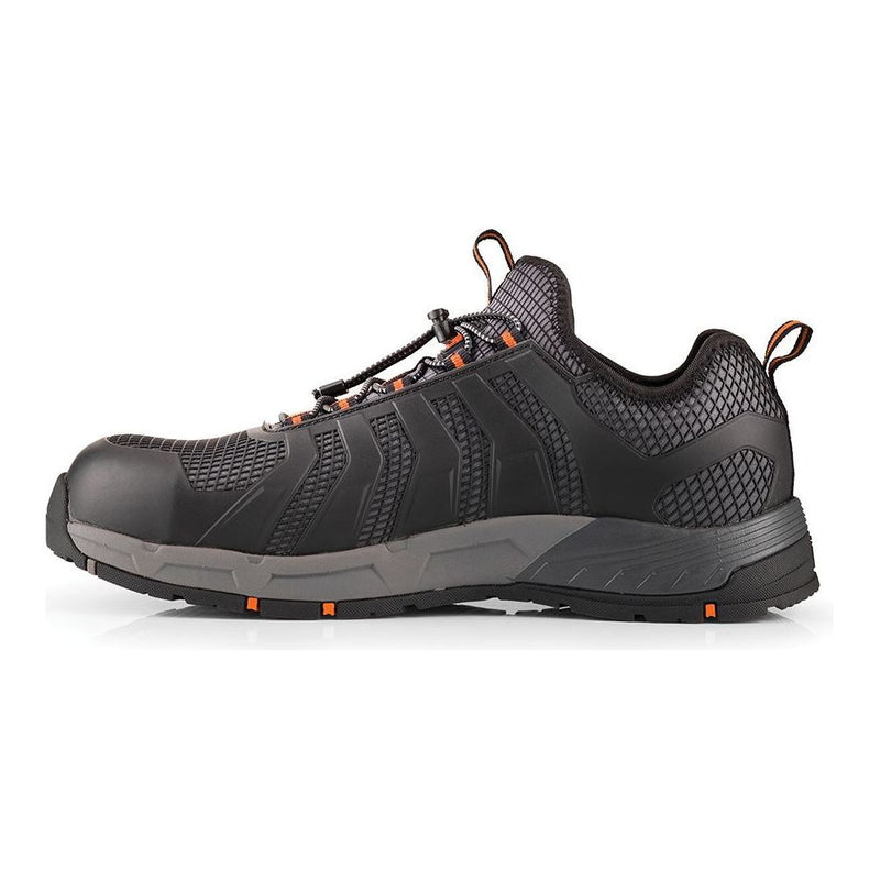 Scruffs Argon Safety Trainers Black Size 10.5 / 45 Scruffs - Dynamic Drive