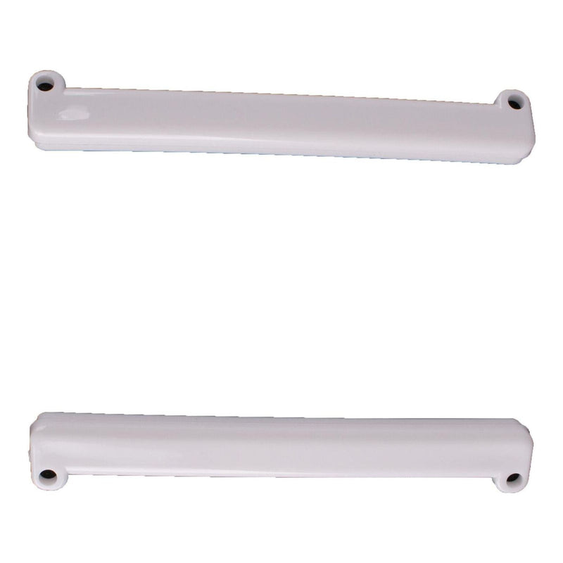 Falcon Motorhome Mirror Protectors Guards White fits Fiat Ducato Peugeot Boxer Milenco  - Dynamic Drive