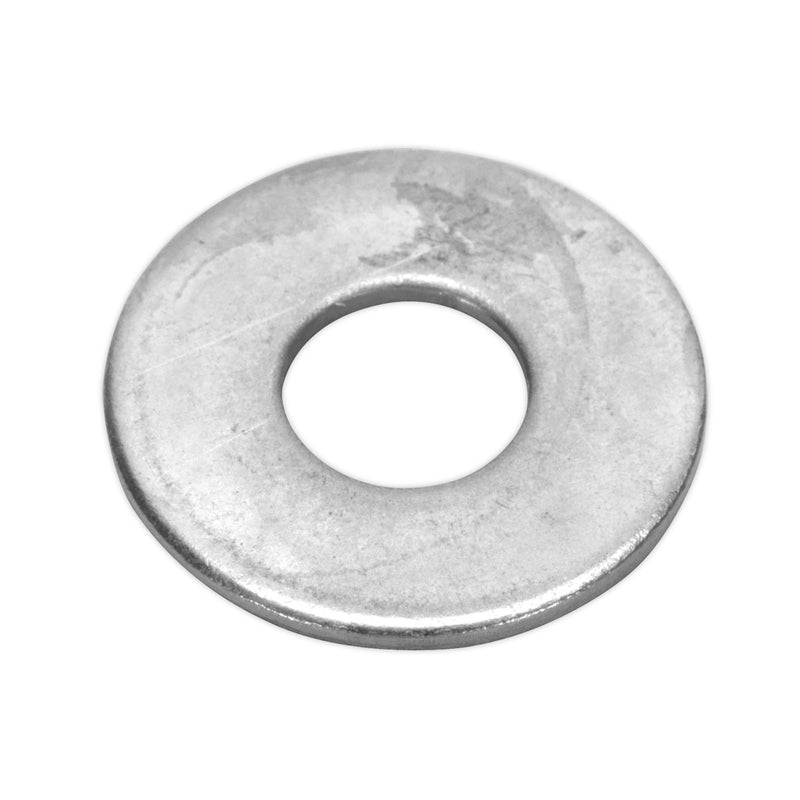 Sealey Flat Washer M8 x 21mm Form C BS 4320 Pack of 100 FWC821 Sealey  - Dynamic Drive