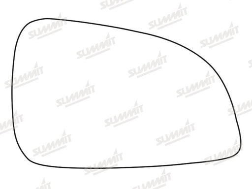 Summit Heated Backing Plate with Standard Glass fits Vauxhall Astra 09-11 RHS Summit - Dynamic Drive