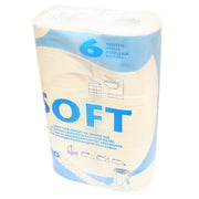 4 x Fiamma Toilet Roll Paper 6 Pack Chemical Loo Tissue Potti Camping Caravan Fiamma  - Dynamic Drive