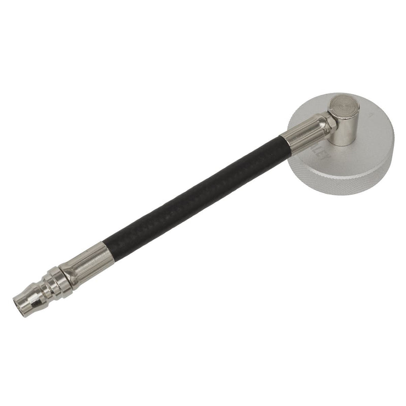 Sealey Brake Pressure Bleeder Cap 45mm & Connector With Hose 90 VS0204C4 Sealey - Dynamic Drive