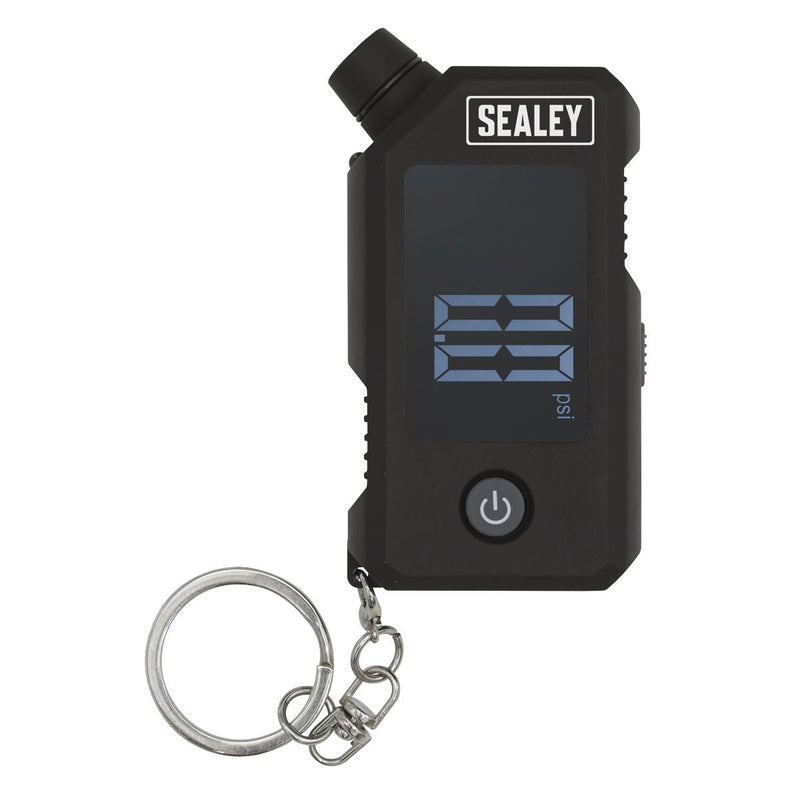 Sealey Digital Tyre Pressure & Tread Depth Gauge with LED TSTPG12 Sealey - Dynamic Drive