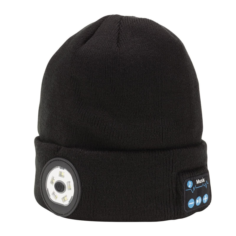 Draper Smart Wireless Rechargeable Beanie with LED Head Torch and USB Charging C Draper - Dynamic Drive