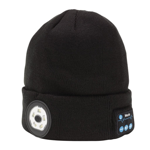 Draper Smart Wireless Rechargeable Beanie with LED Head Torch and USB Charging C Draper - Dynamic Drive