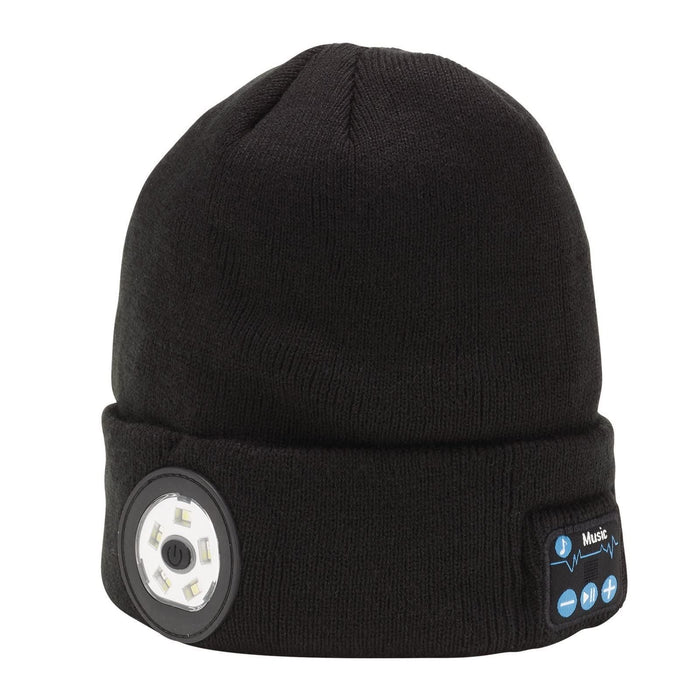 Draper Smart Wireless Rechargeable Beanie with LED Head Torch and USB Charging C Draper - Dynamic Drive