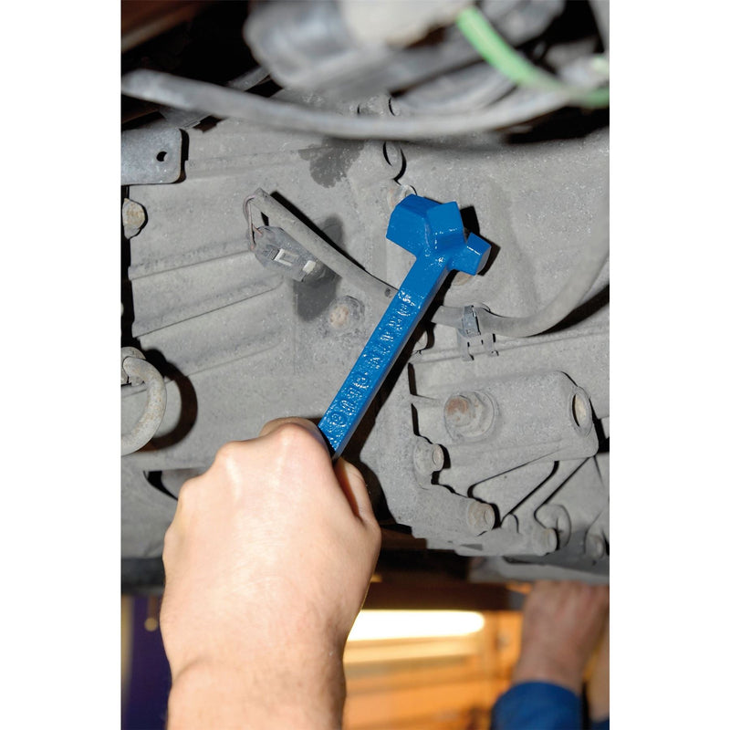 Draper Vehicle Drain Plug Wrench, 225mm, 9 Sizes 07179 Draper - Dynamic Drive