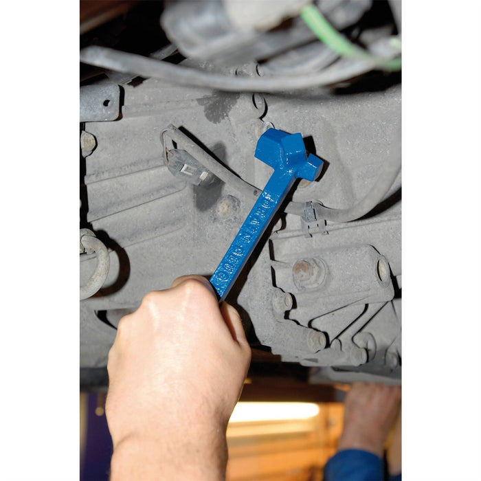 Draper Vehicle Drain Plug Wrench, 225mm, 9 Sizes 07179 Draper - Dynamic Drive
