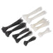 Sealey Cable Tie Assortment Black/White Pack of 600 CT600BW Sealey - Dynamic Drive