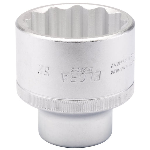 Draper Elora Bi-Hexagon Socket, 3/4" Sq. Dr., 52mm 00872 Draper - Dynamic Drive