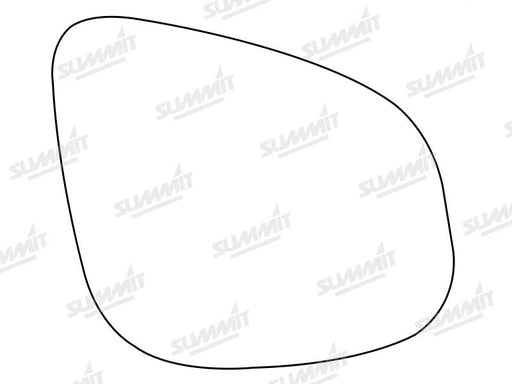 Summit Stick-On Aspheric Mirror Glass fits Renault Kangoo 12 on RHS Summit - Dynamic Drive