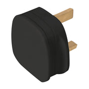 Powermaster 13A Fused Plug Black PowerMaster - Dynamic Drive