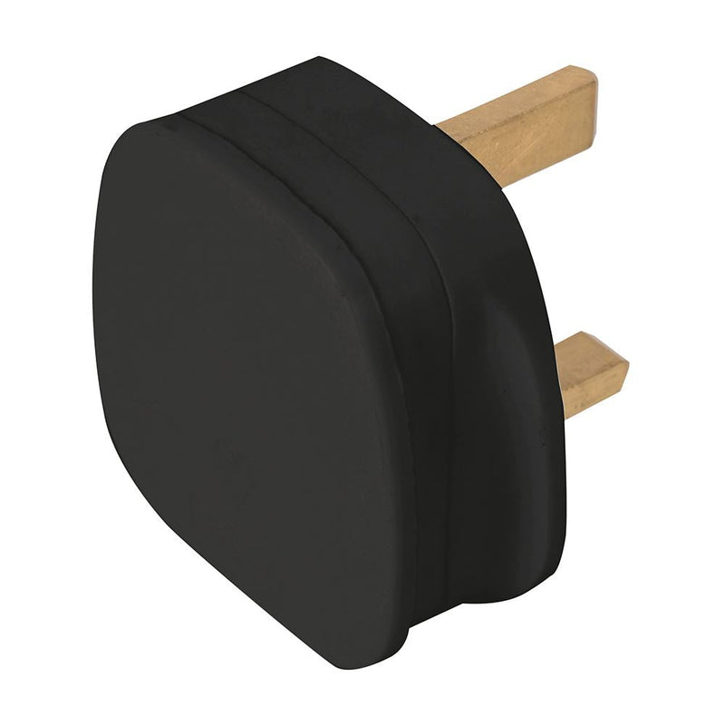 Powermaster 13A Fused Plug Black PowerMaster - Dynamic Drive