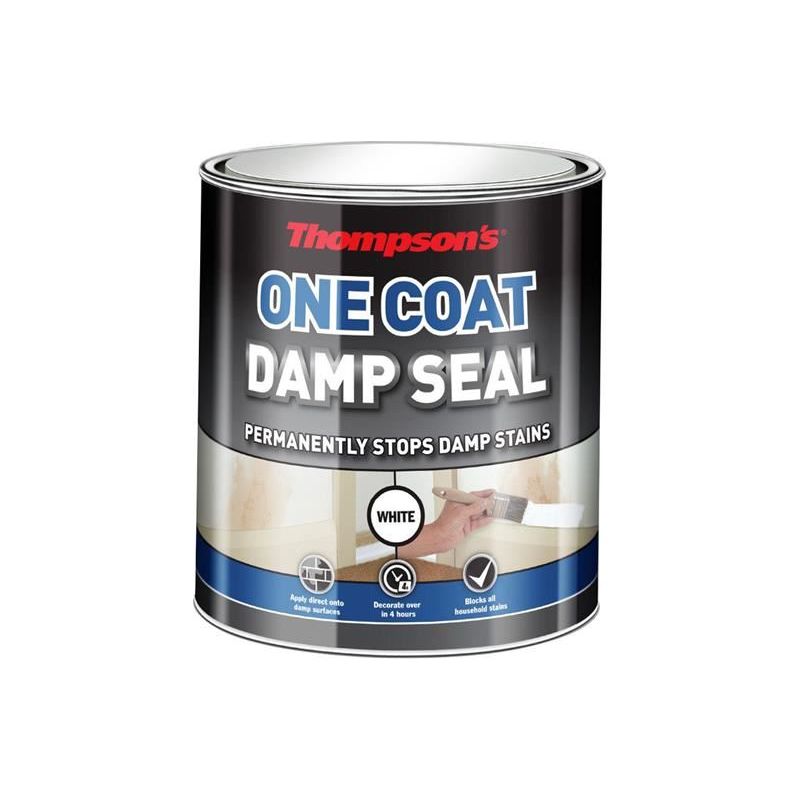 Ronseal Thompson's One Coat Stain Block Damp Seal 750ml Ronseal - Dynamic Drive