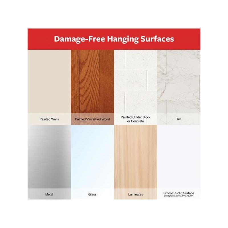 Command™ White Mini Hooks (Pack 6) Command™ - Dynamic Drive