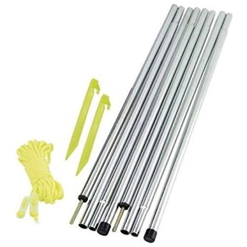 Via Mondo Steel Canopy Pole Set QQ109332 Via Mondo - Dynamic Drive
