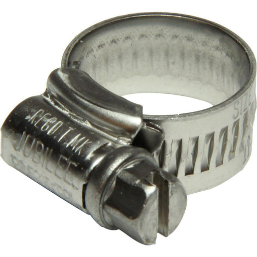 Jubilee Hose Clip 11 16mm Stainless Steel (304) Size M00SS Jubilee - Dynamic Drive