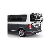 Thule Wander Way two-bike hanging trunk bike rack black Boot Bike Rack Thule - Dynamic Drive